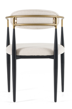   Gold-Armed Dining Chair | Oroa.com