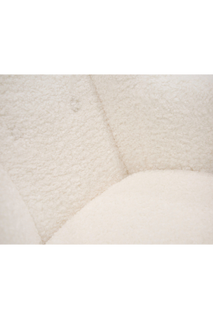   White Sherpa Rocking Chair | Oroa.com