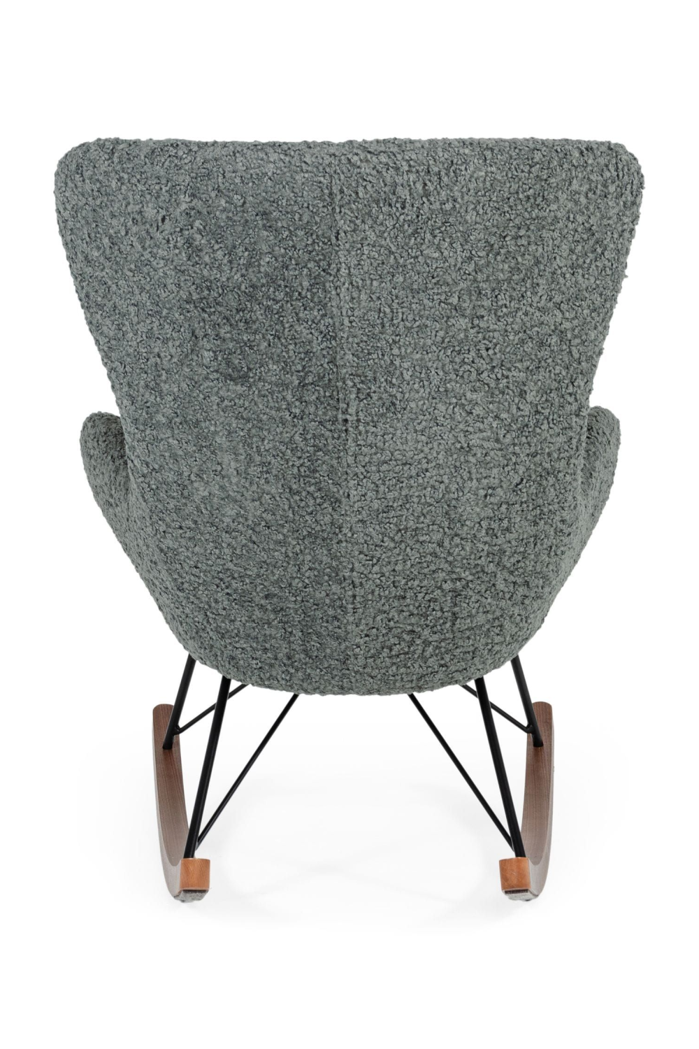   Gray Upholstered Rocking Chair | Oroa.com