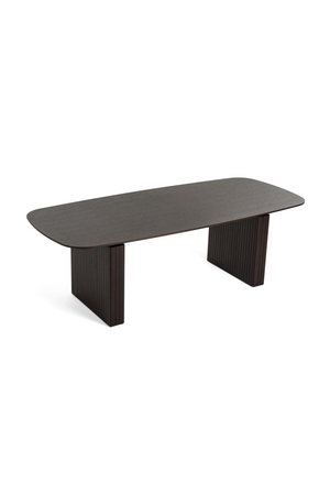   Smoked Oak Extendable Dining Table | Oroa.com
