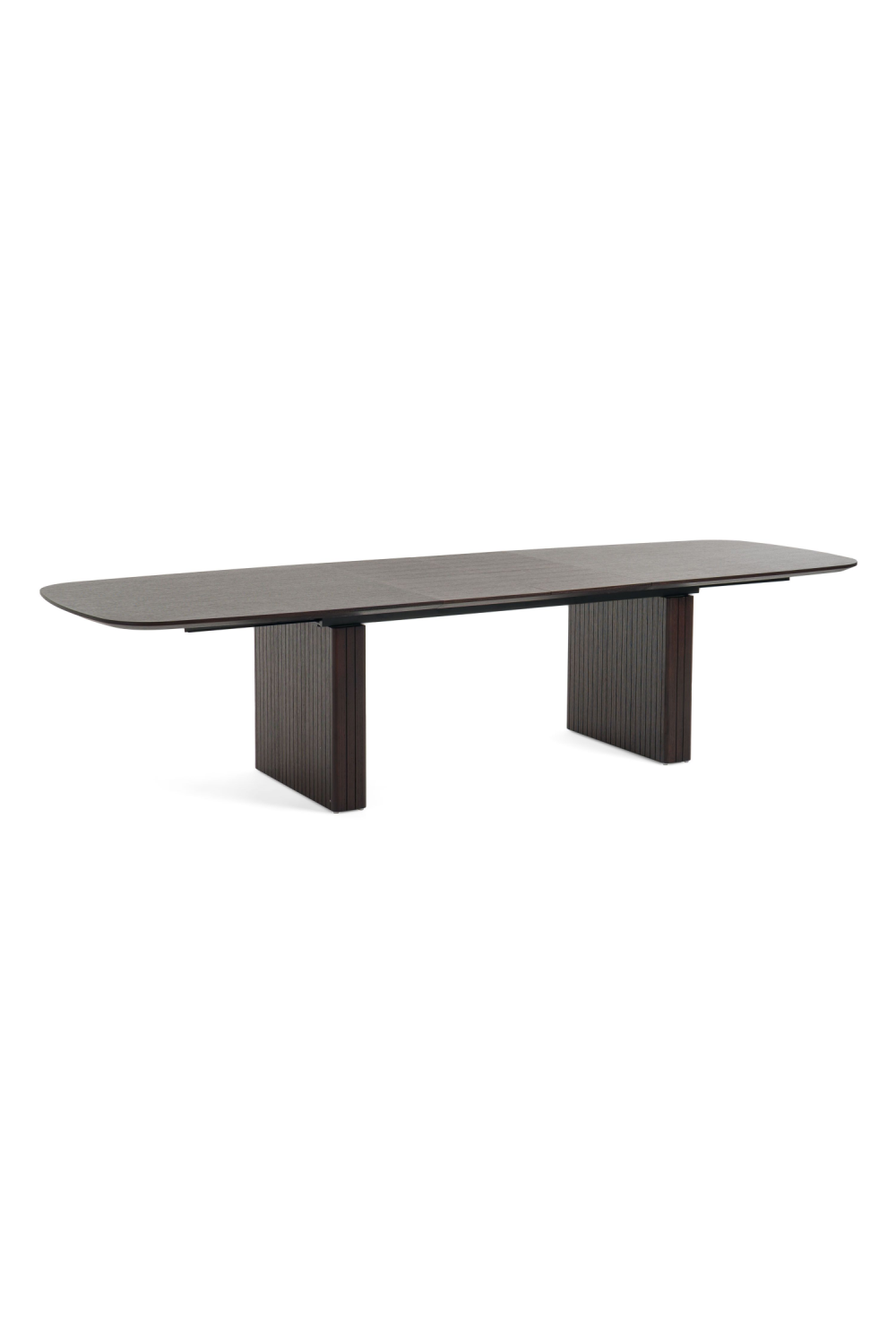   Smoked Oak Extendable Dining Table | Oroa.com
