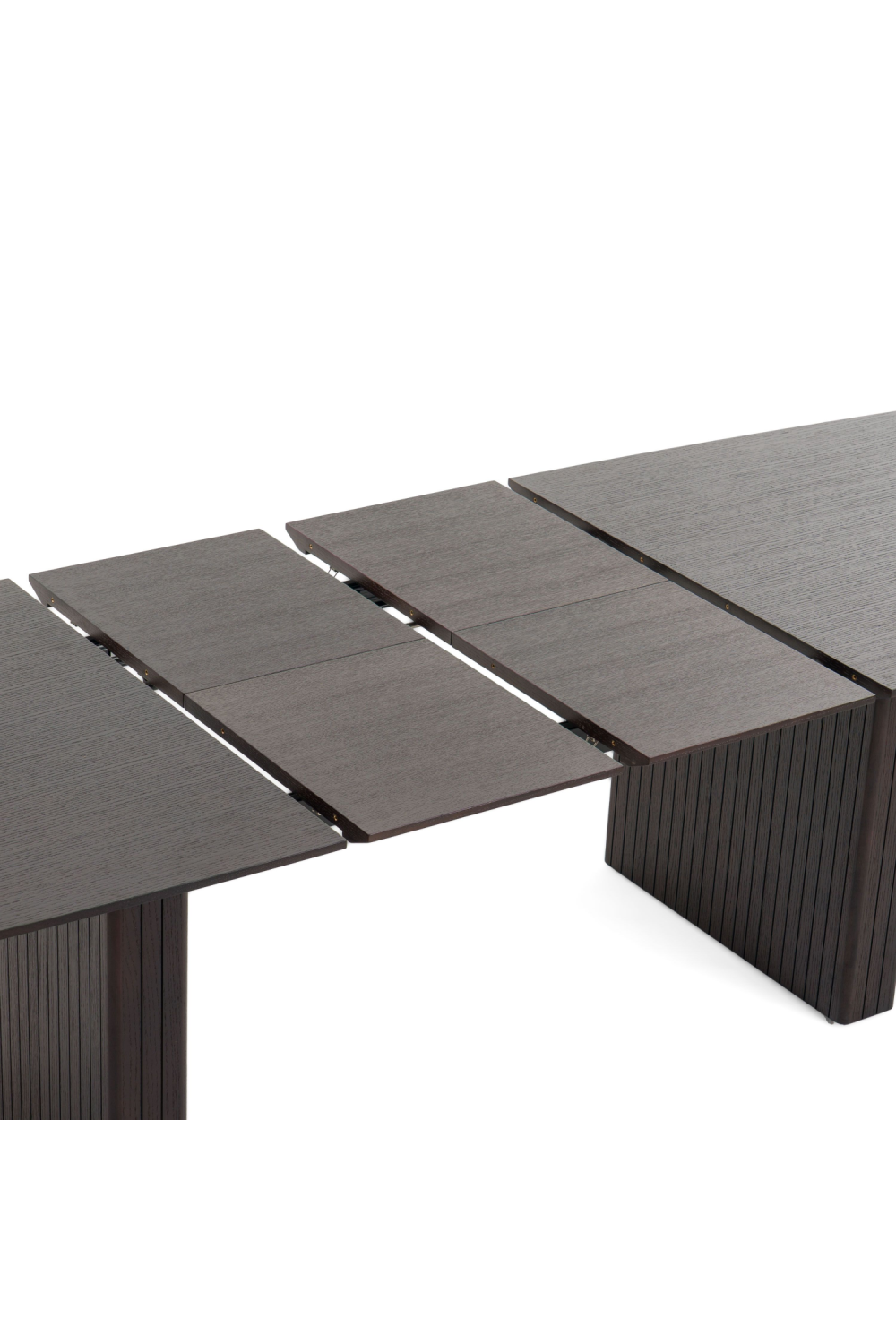   Smoked Oak Extendable Dining Table | Oroa.com