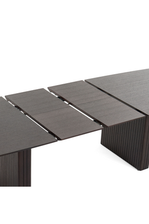   Smoked Oak Extendable Dining Table | Oroa.com