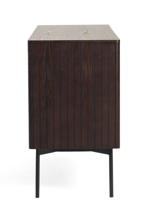   Slatted Smoked Ash Sideboard | Oroa.com