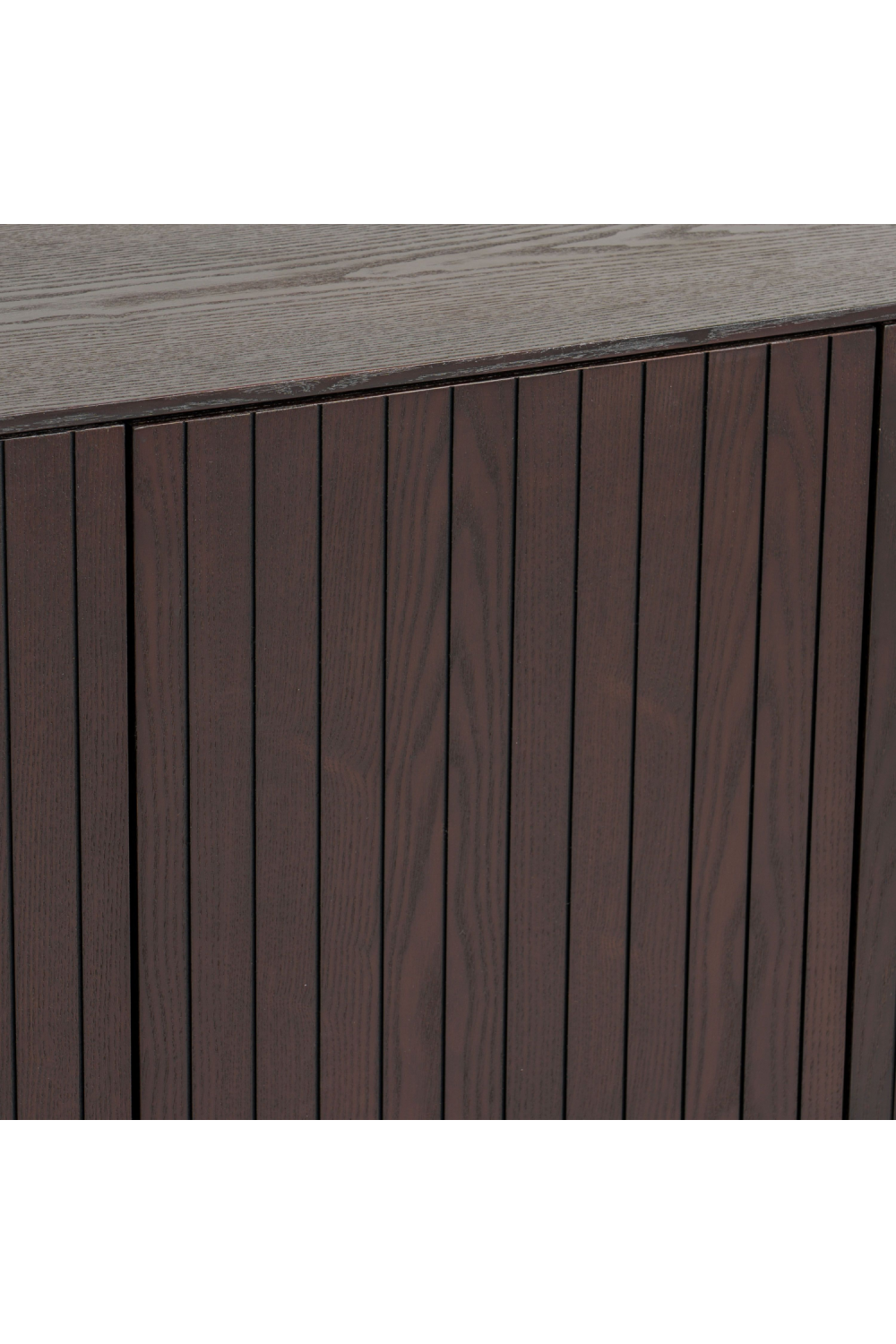   Slatted Smoked Ash Sideboard | Oroa.com
