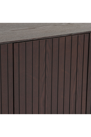   Slatted Smoked Ash Sideboard | Oroa.com