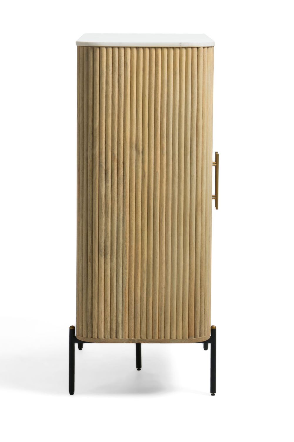   Mango Wood 2-Door Tall Sideboard | Oroa.com