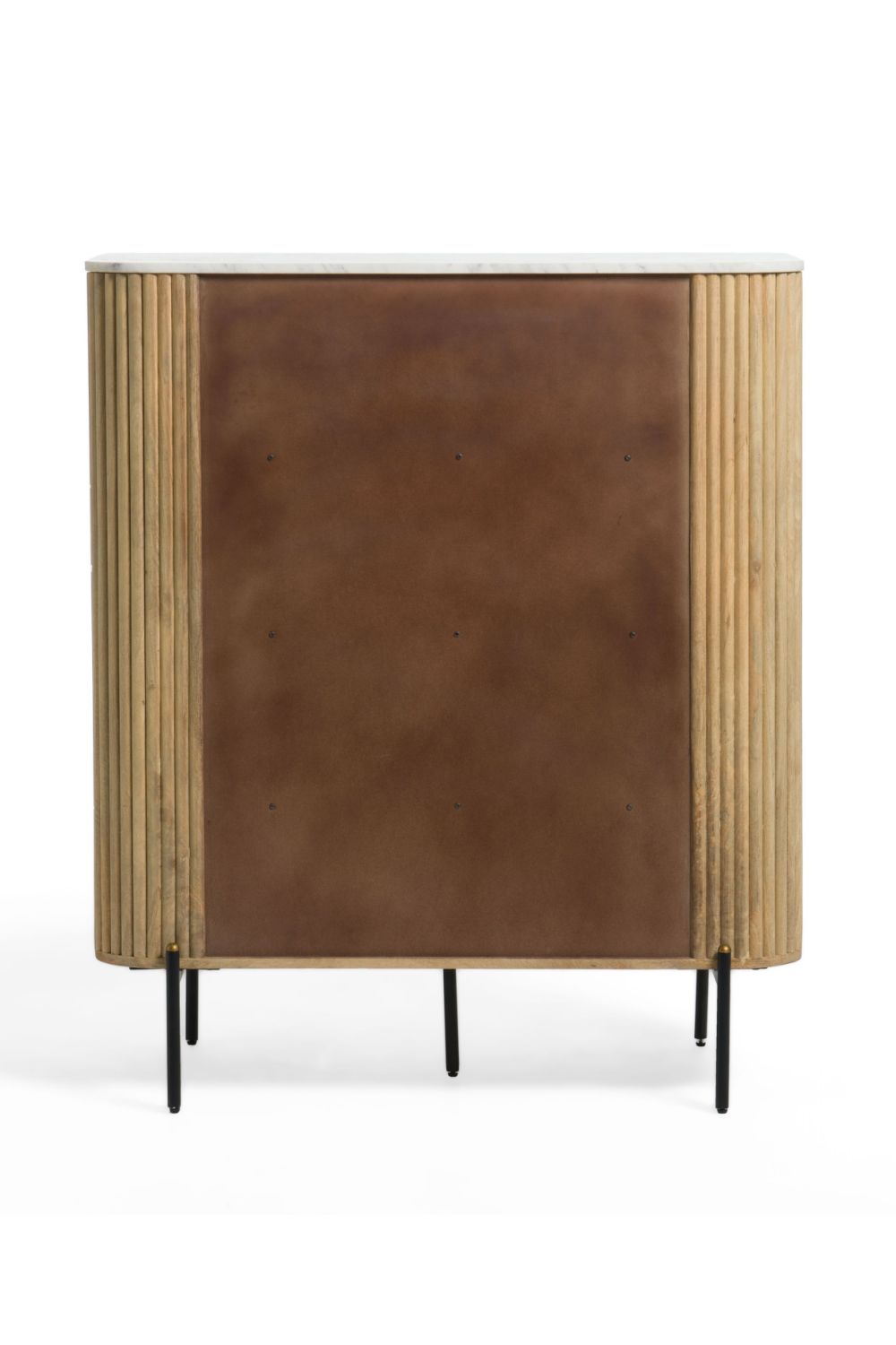   Mango Wood 2-Door Tall Sideboard | Oroa.com