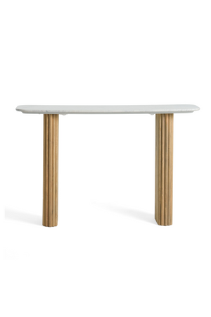  White Marble Console Table | Oroa.com