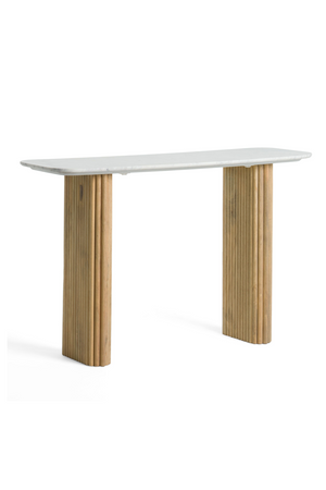   White Marble Console Table | Oroa.com