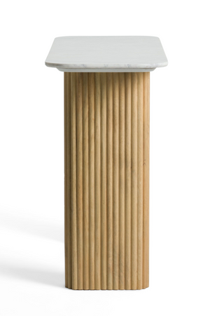   White Marble Console Table | Oroa.com