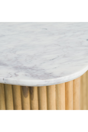   White Marble Console Table | Oroa.com