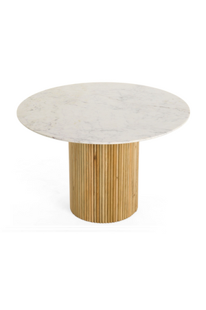   White Marble Dining Table | Oroa.com