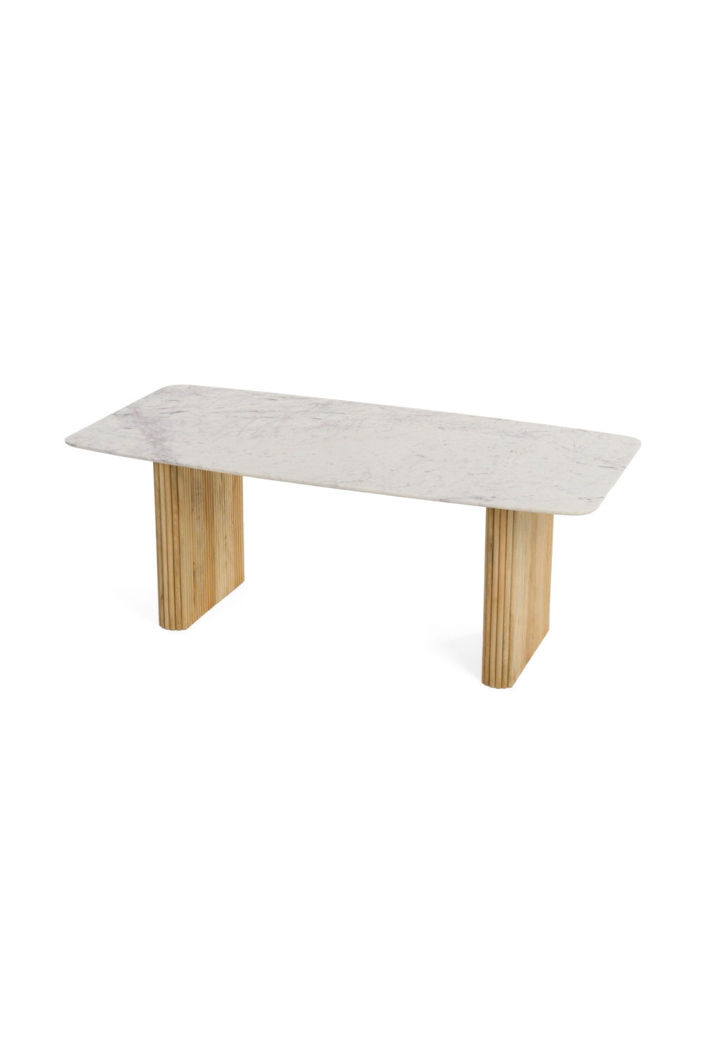   White Marble Dining Table | Oroa.com
