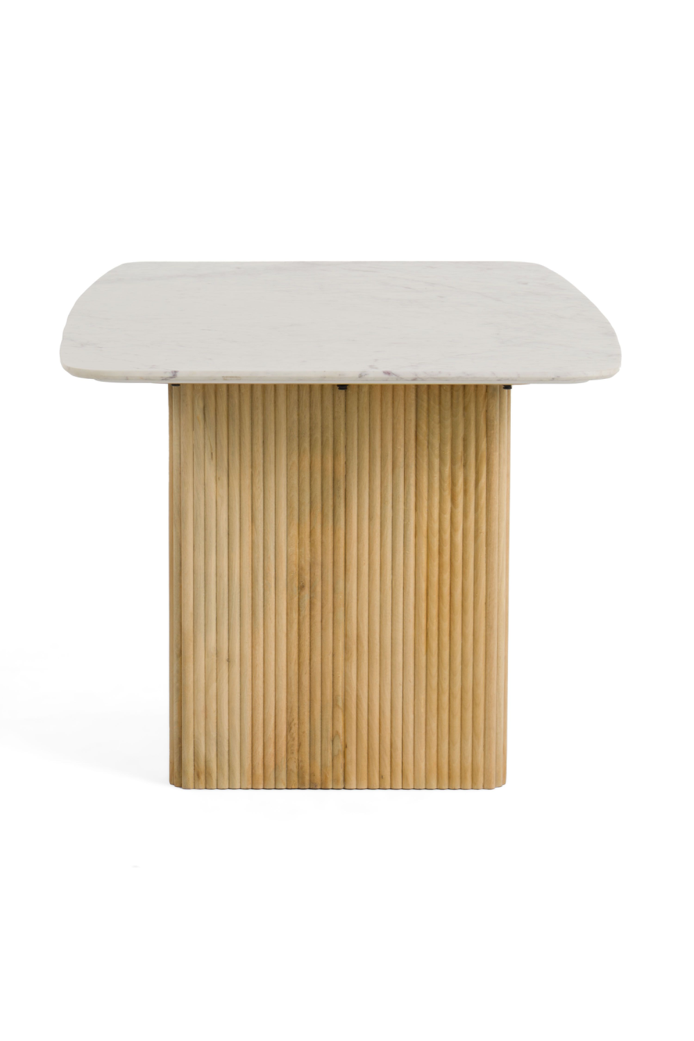   White Marble Dining Table | Oroa.com