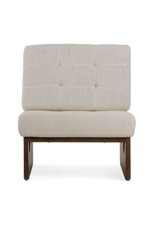   White Tufted Lounge Chair | Oroa.com