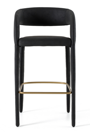   Vegan Leather Upholstered Bar Chair | Oroa.com