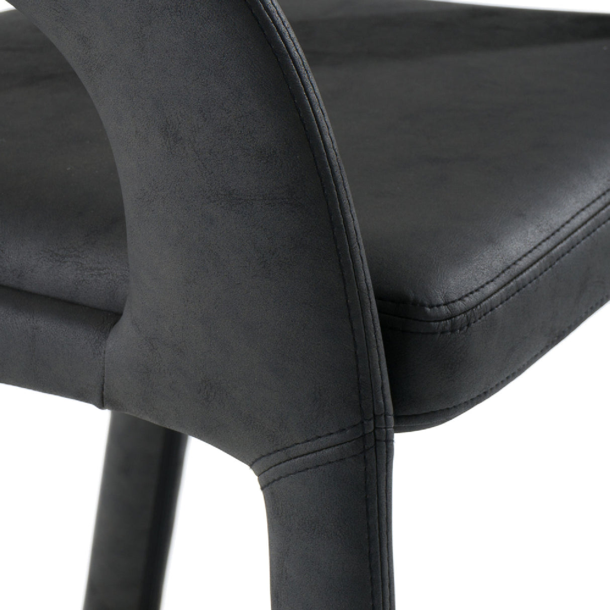   Vegan Leather Upholstered Bar Chair | Oroa.com