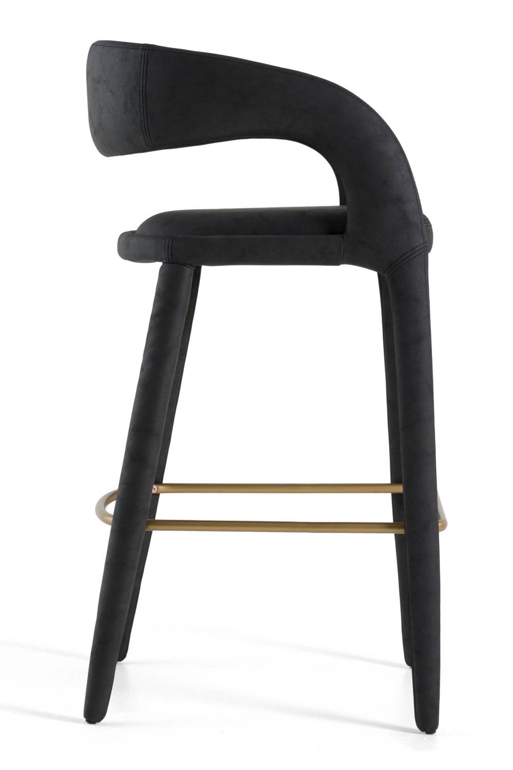   Vegan Leather Upholstered Bar Chair | Oroa.com