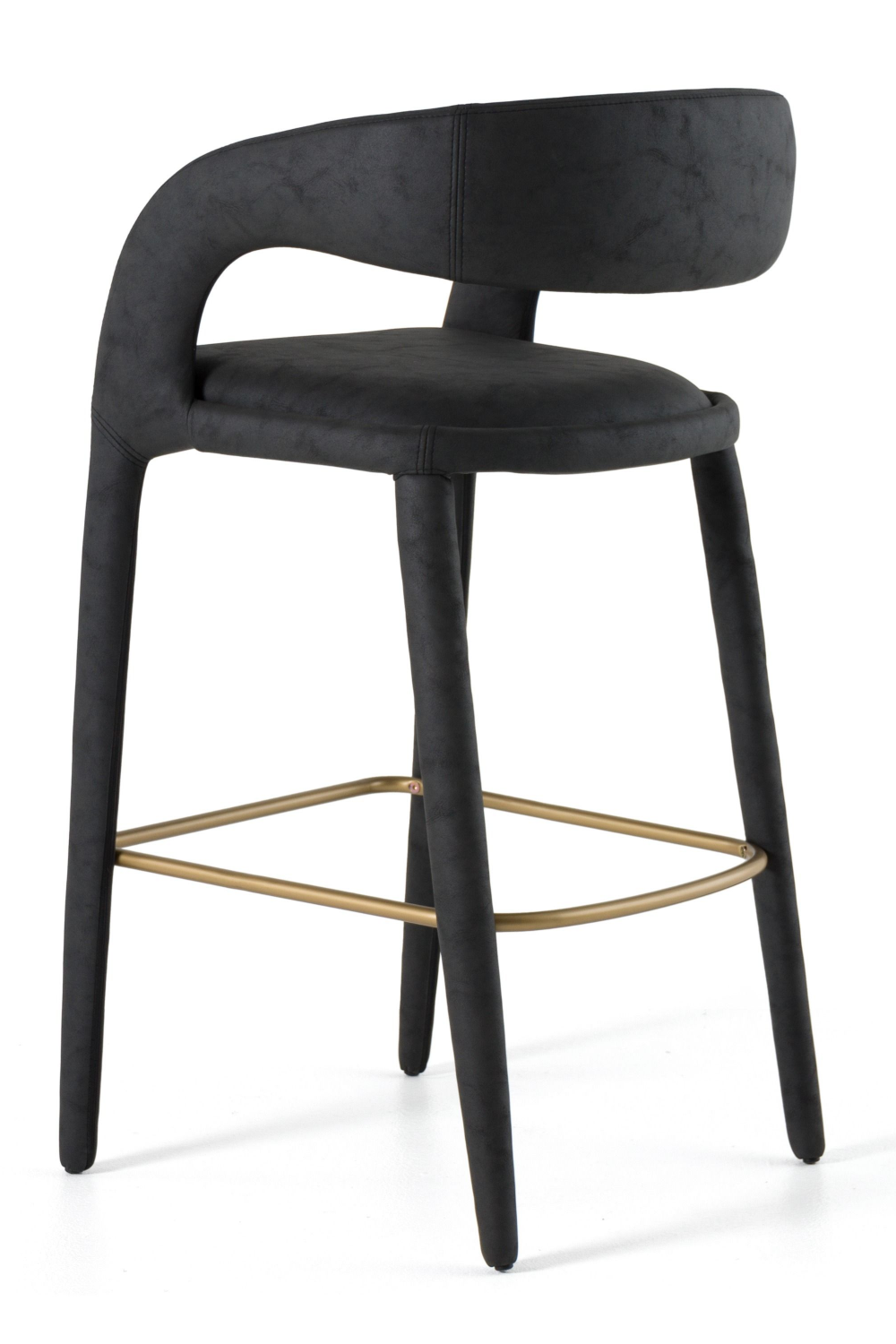  Vegan Leather Upholstered Bar Chair | Oroa.com