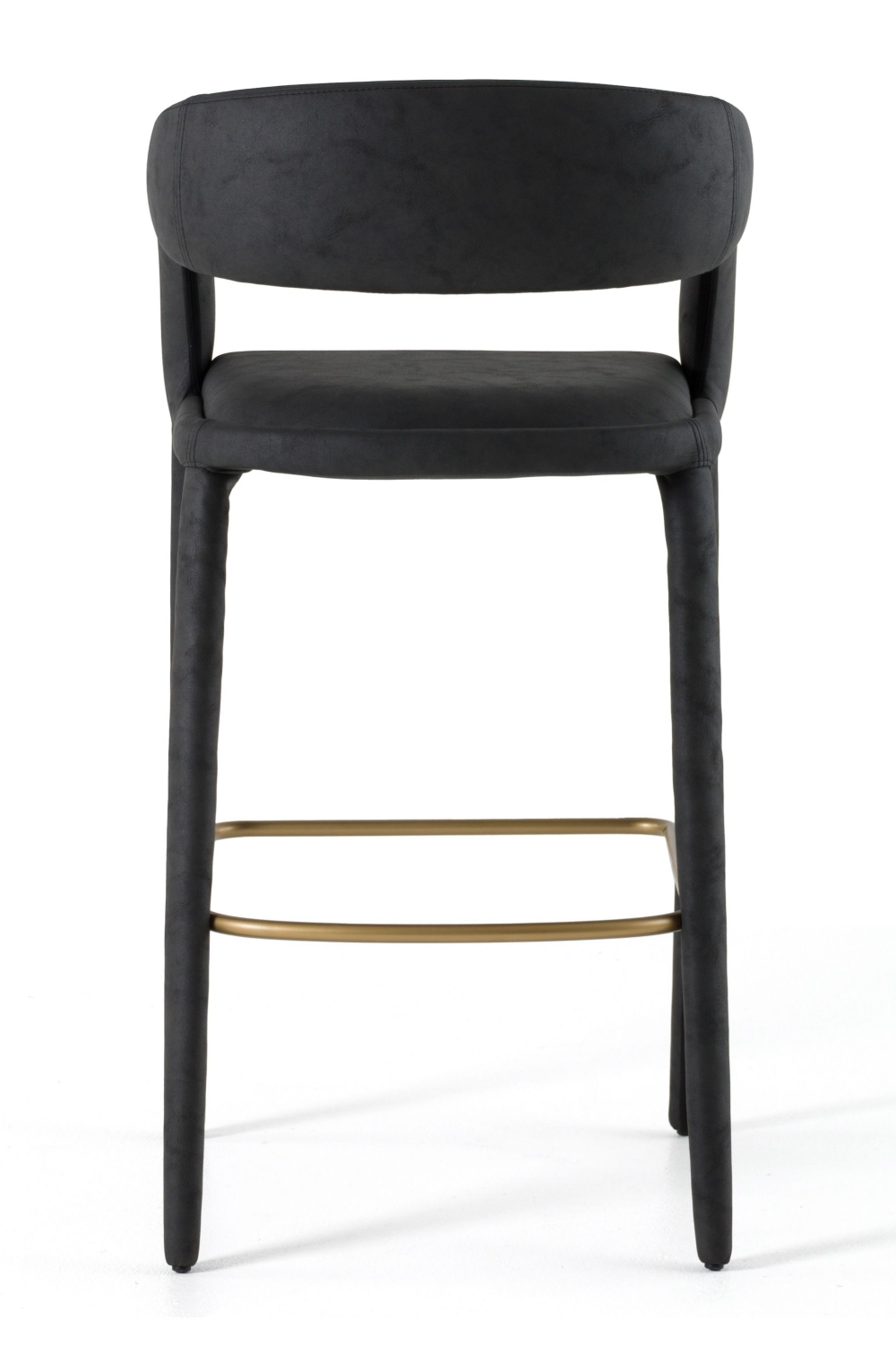   Vegan Leather Upholstered Bar Chair | Oroa.com