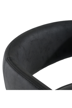   Vegan Leather Upholstered Bar Chair | Oroa.com