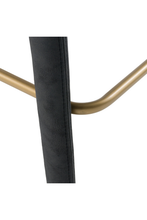   Vegan Leather Upholstered Bar Chair | Oroa.com