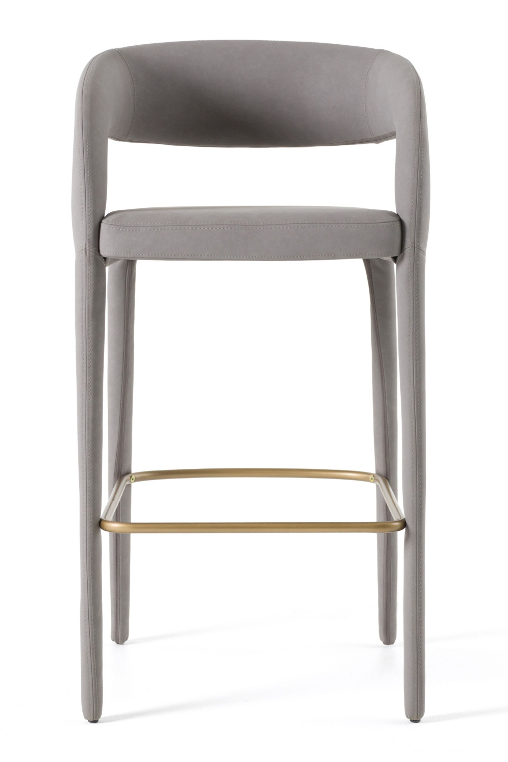   Vegan Leather Upholstered Bar Chair | Oroa.com