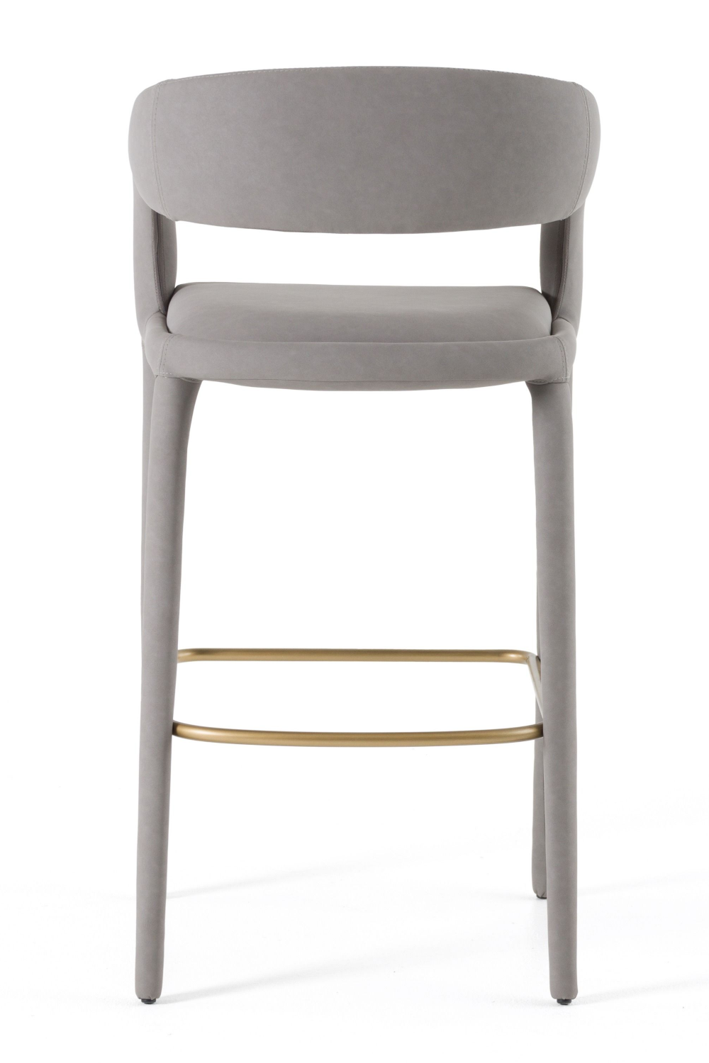   Vegan Leather Upholstered Bar Chair | Oroa.com