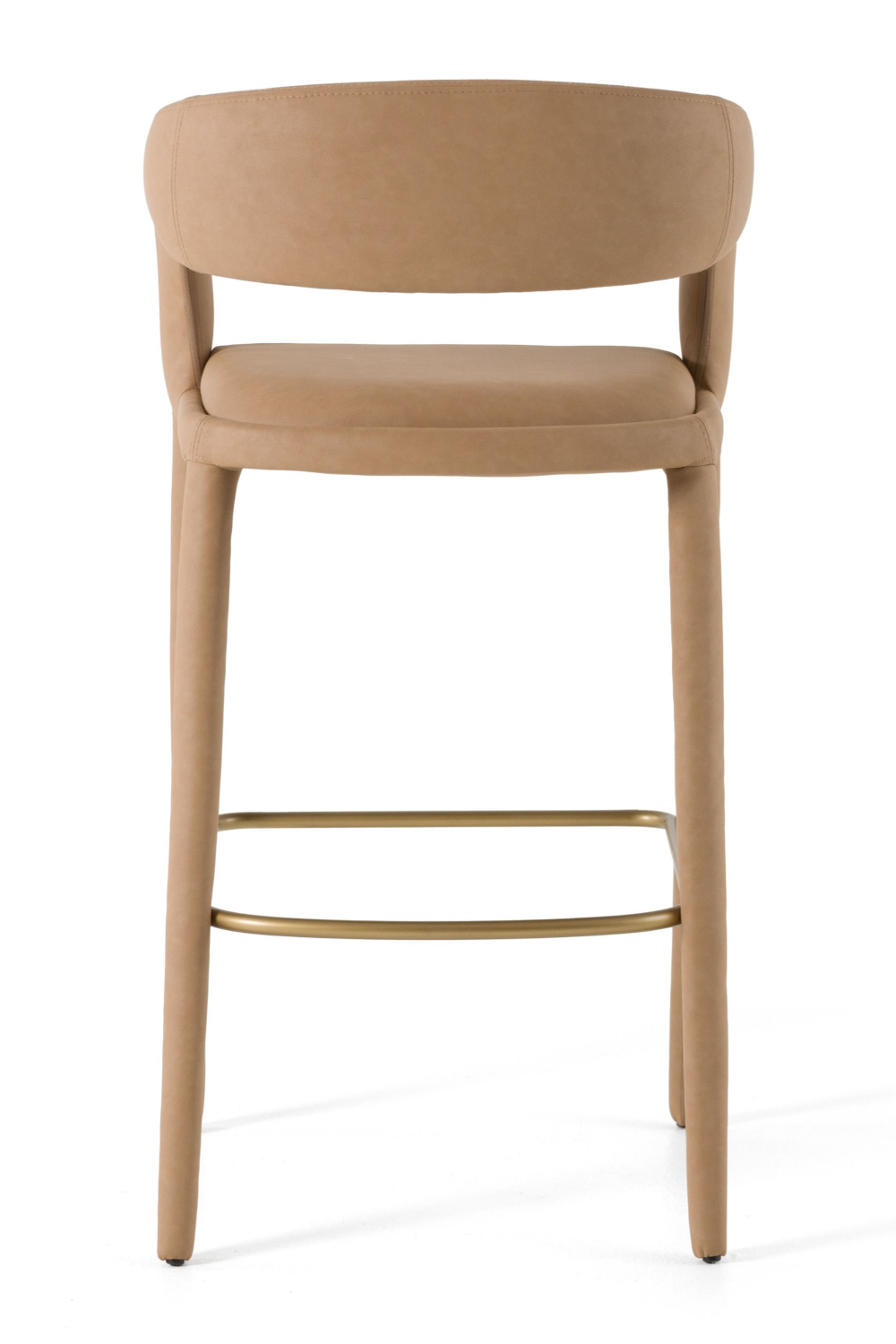   Vegan Leather Upholstered Bar Chair | Oroa.com