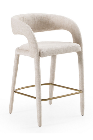   Fabric Upholstered Counter Chair | Oroa.com