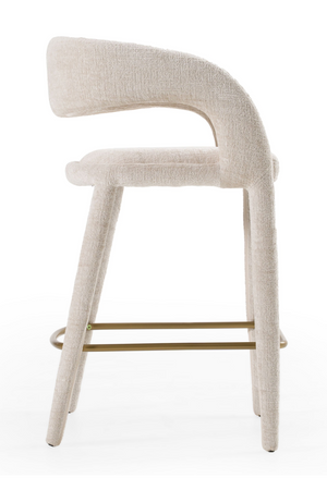   Fabric Upholstered Counter Chair | Oroa.com