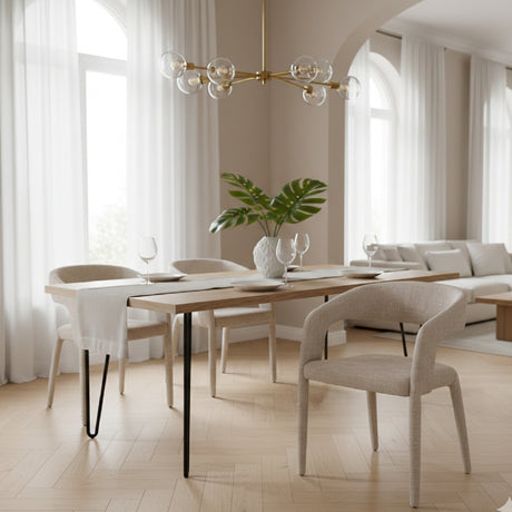  Fabric Upholstered Dining Chair | Oroa.com