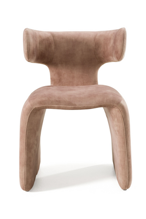   Asymmetrical Velvet Dining Chair | Oroa.com