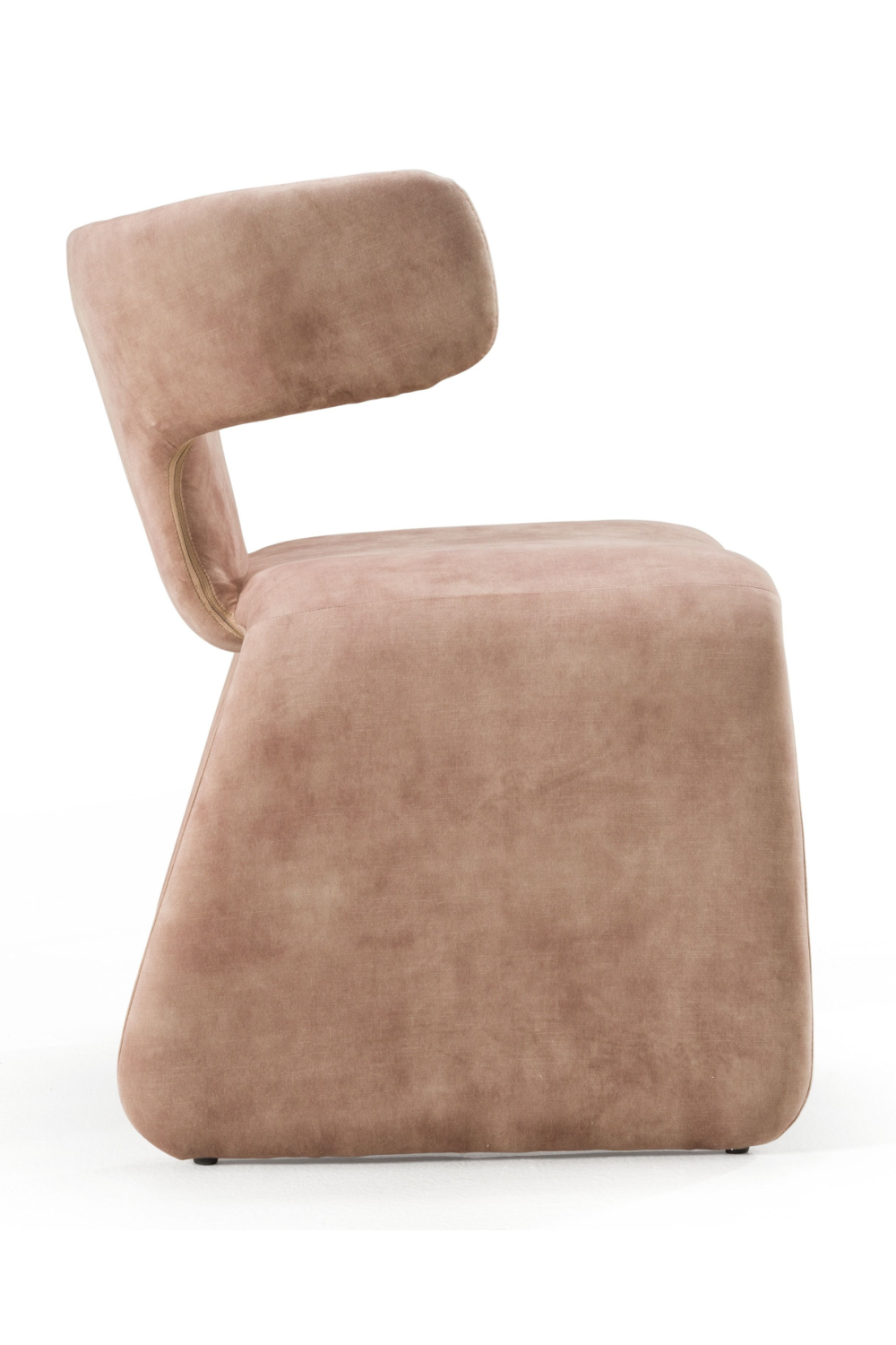   Asymmetrical Velvet Dining Chair | Oroa.com