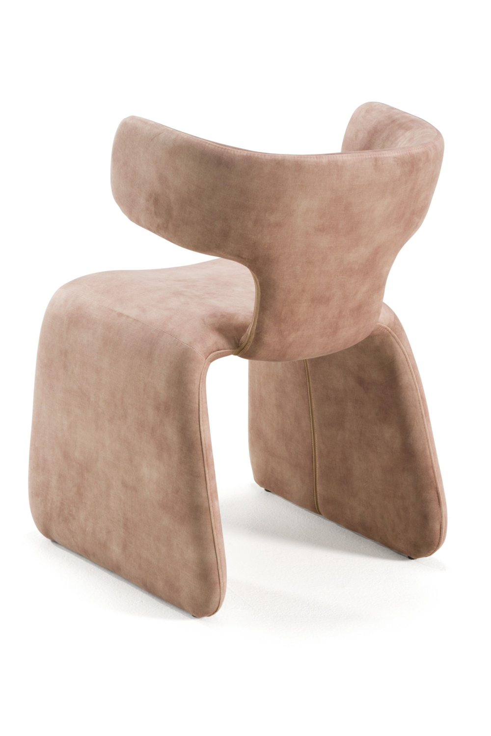   Asymmetrical Velvet Dining Chair | Oroa.com