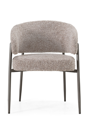   Gray Curved Dining Chair | Oroa.com