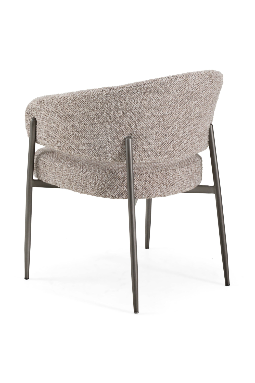   Gray Curved Dining Chair | Oroa.com