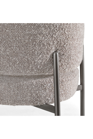   Gray Curved Dining Chair | Oroa.com