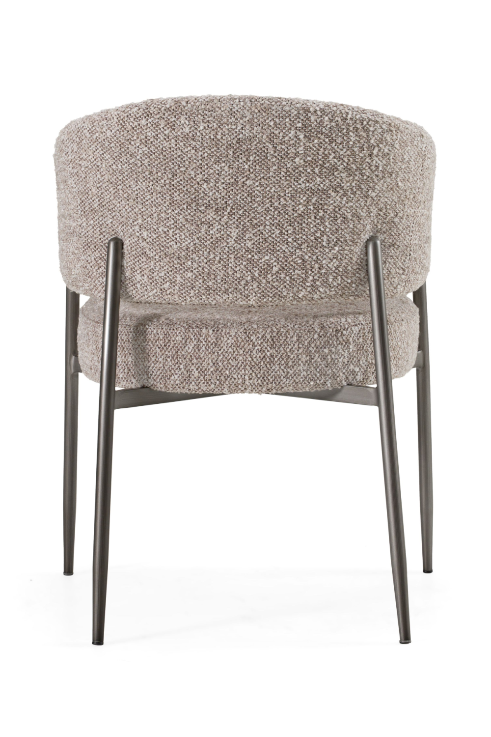  Gray Curved Dining Chair | Oroa.com