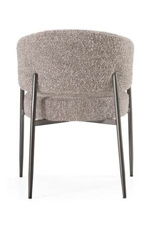   Gray Curved Dining Chair | Oroa.com