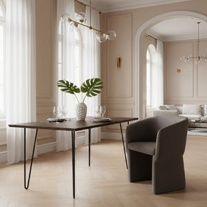   Velvet Upholstered Dining Chair | Oroa.com
