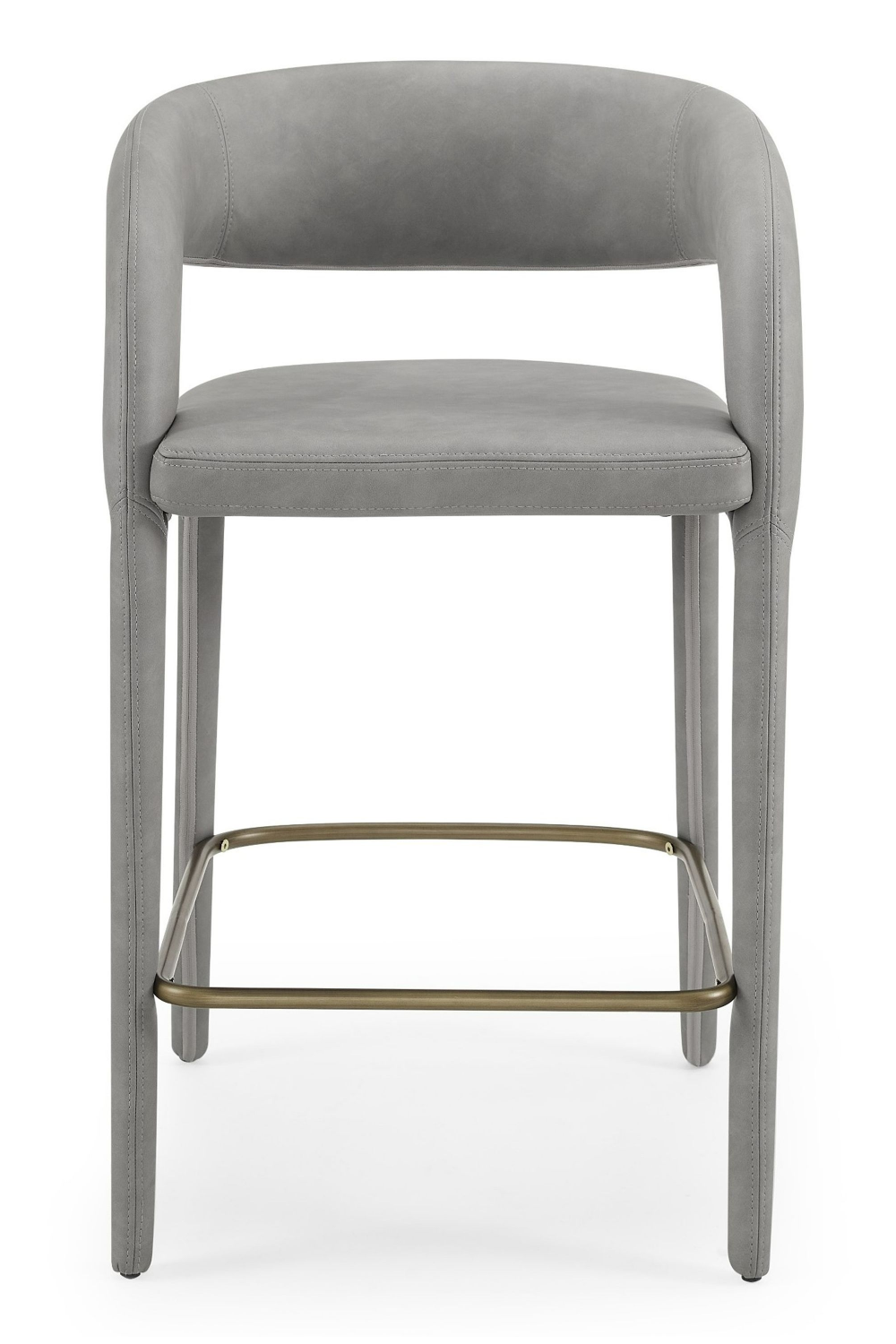   Vegan Leather Upholstered Counter Chair | Oroa.com