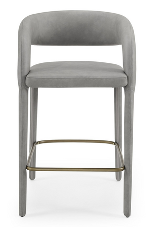   Vegan Leather Upholstered Counter Chair | Oroa.com