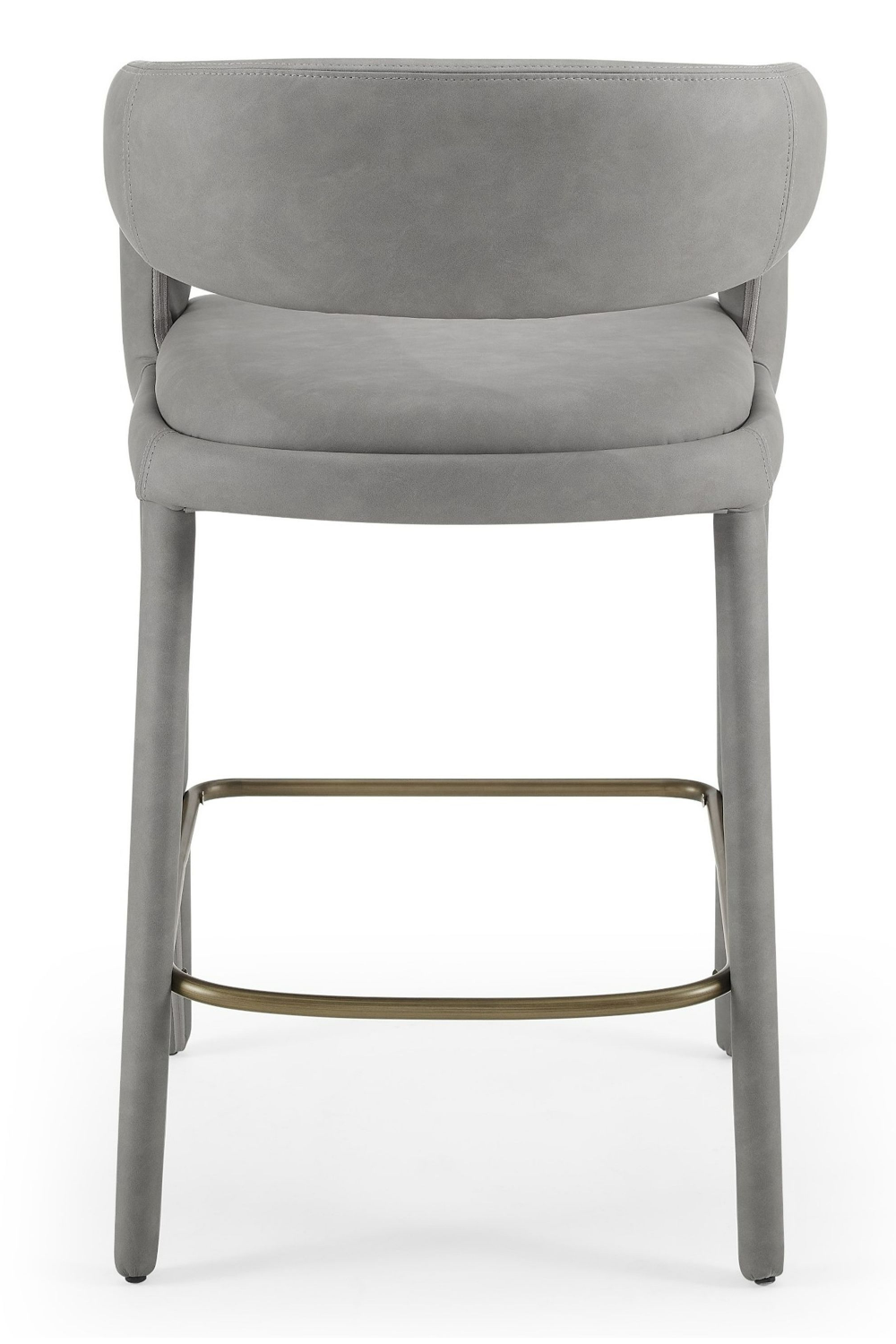   Vegan Leather Upholstered Counter Chair | Oroa.com