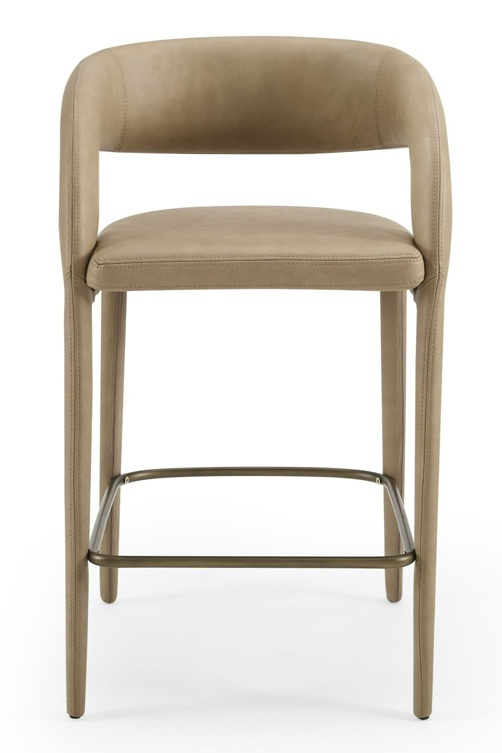   Vegan Leather Upholstered Counter Chair | Oroa.com