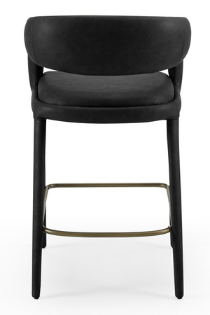   Vegan Leather Upholstered Counter Chair | Oroa.com