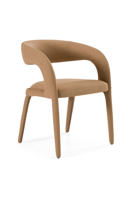   Vegan Leather Upholstered Dining Chair | Oroa.com