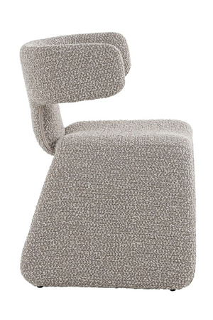   Asymmetrical Fabric Dining Chair | Oroa.com