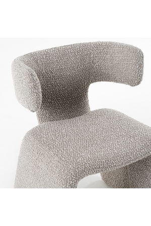   Asymmetrical Fabric Dining Chair | Oroa.com